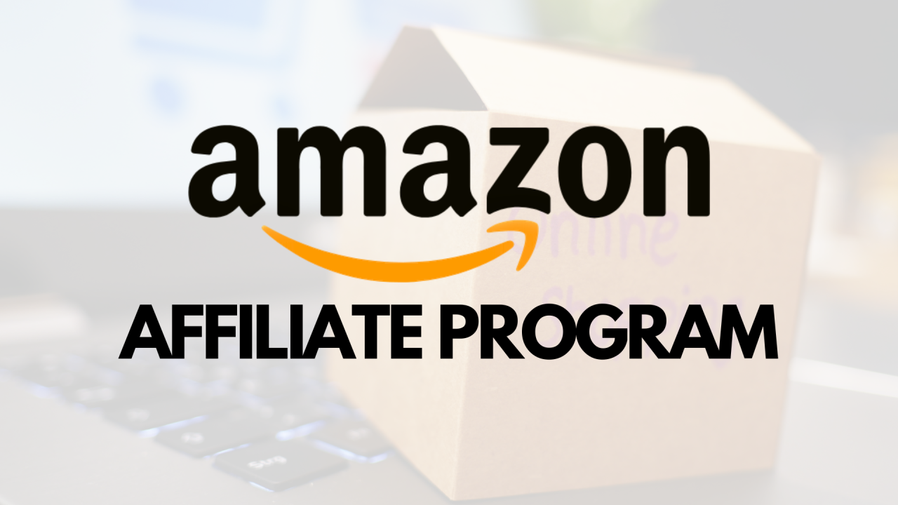 amazon affiliate program homepage