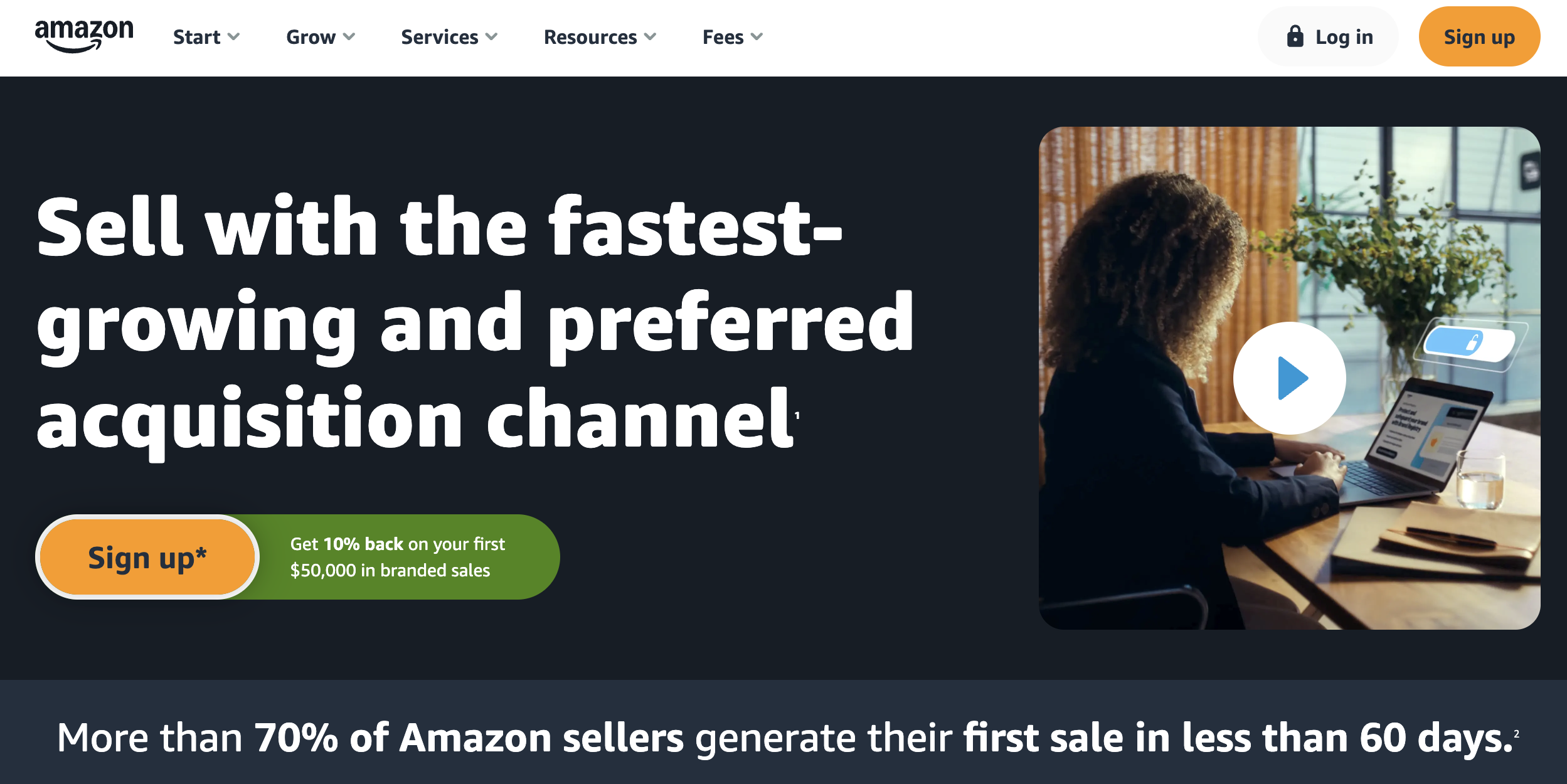 amazon homepage