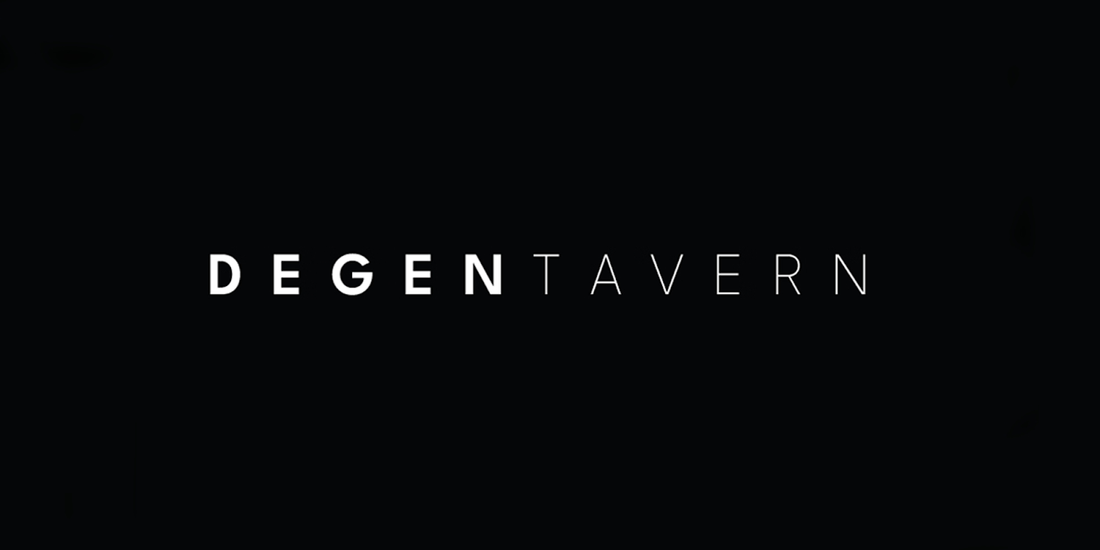 degen tavern logo