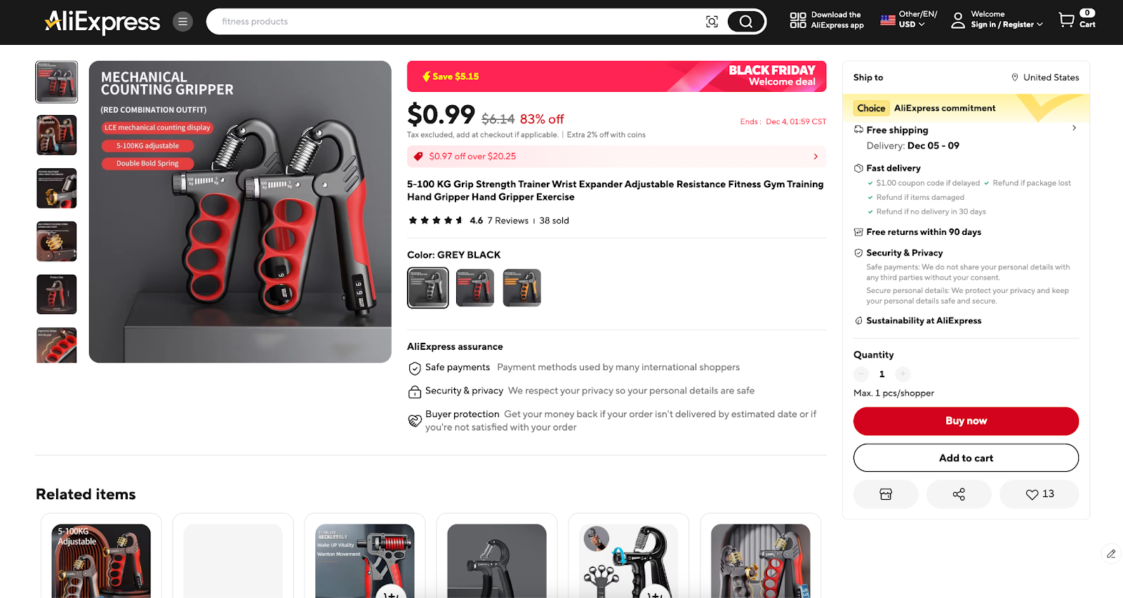 fitness products dropshipping