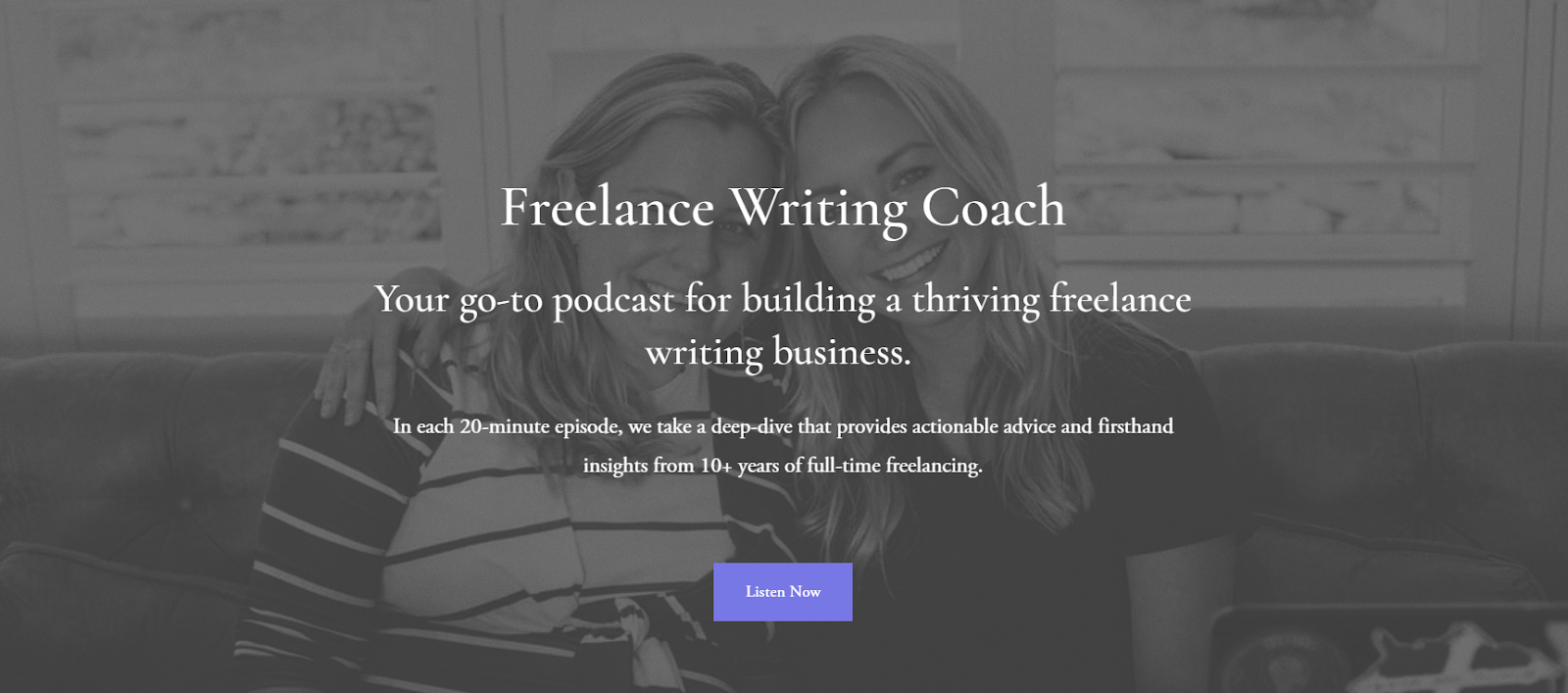 Freelance writing coach