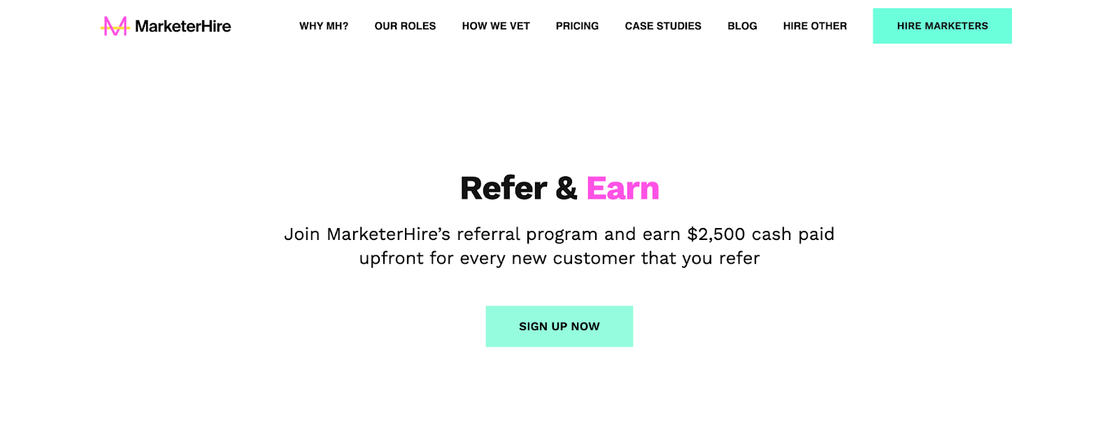 marketerhire affiliate program