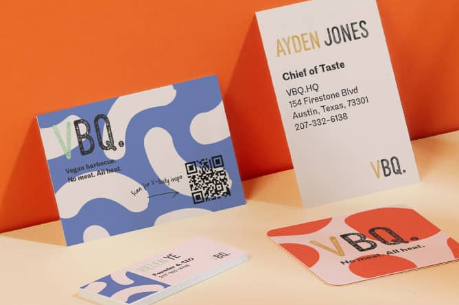 Moo business card