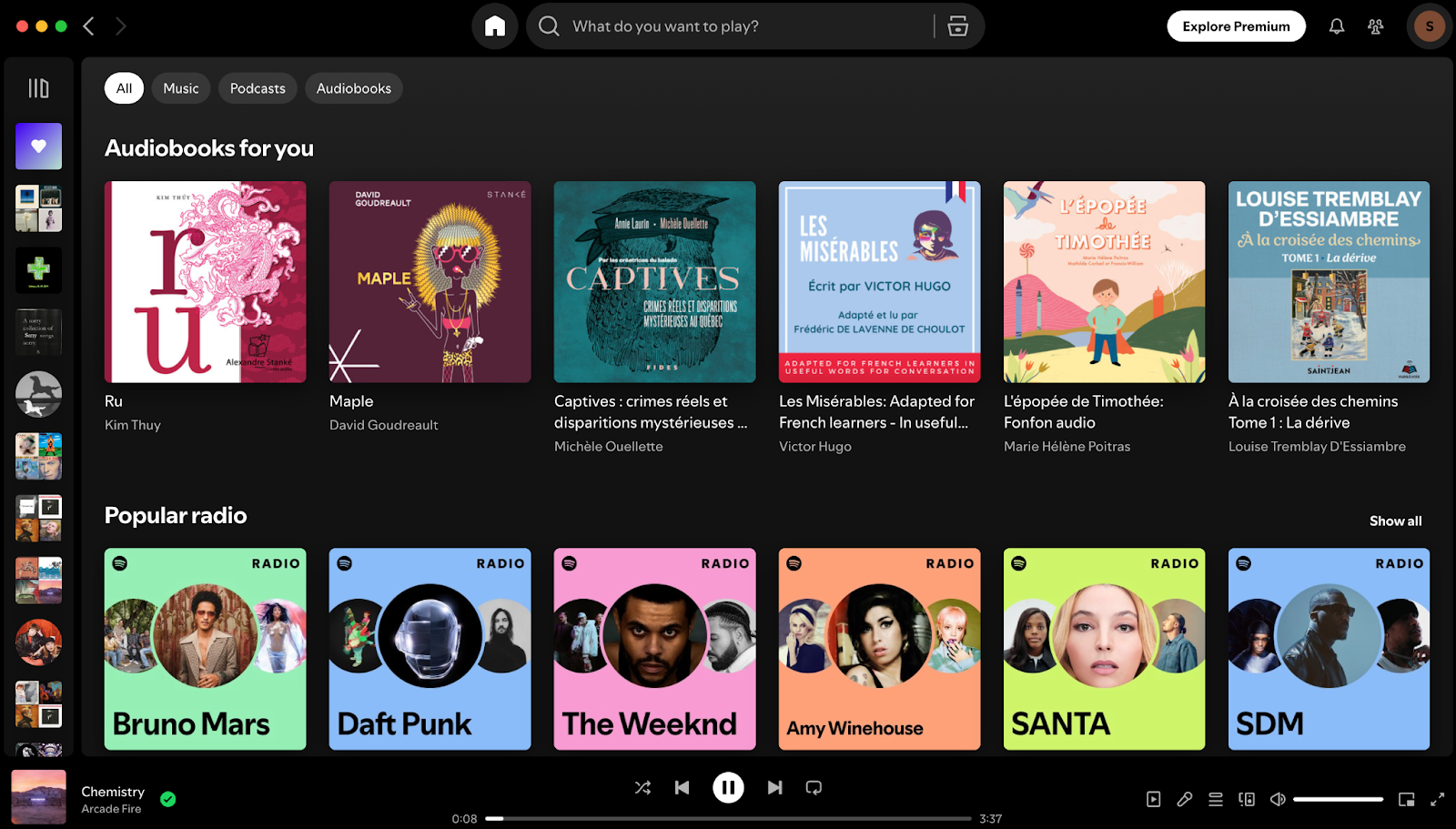 spotify desktop