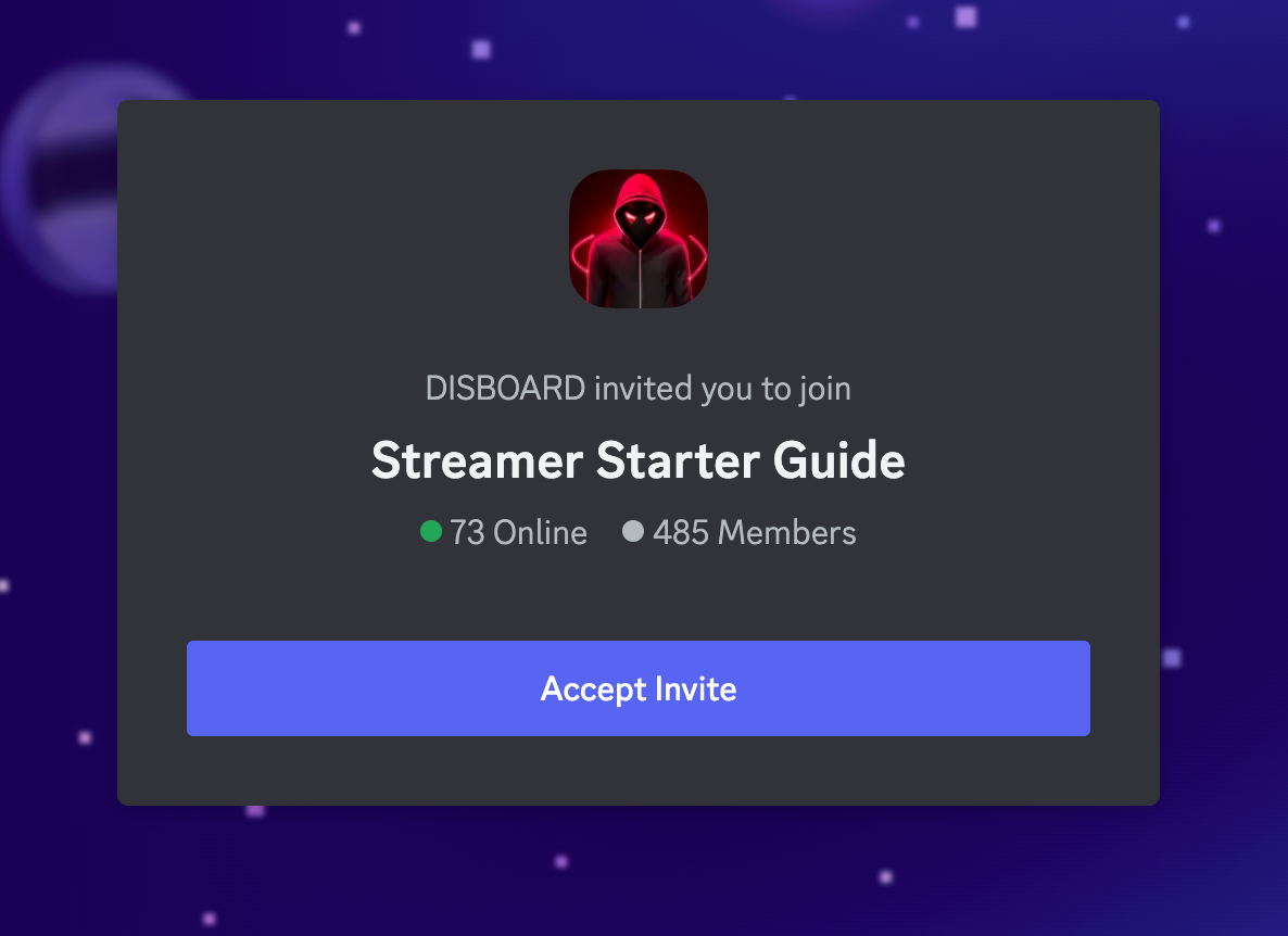 Streamer starter