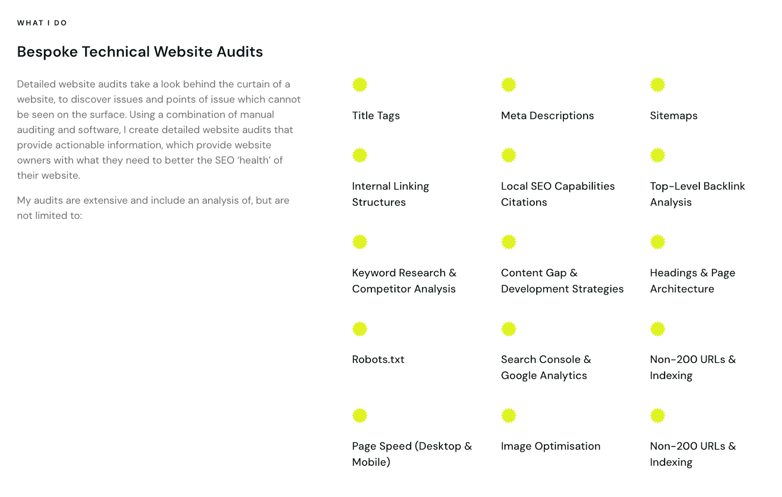 web audits