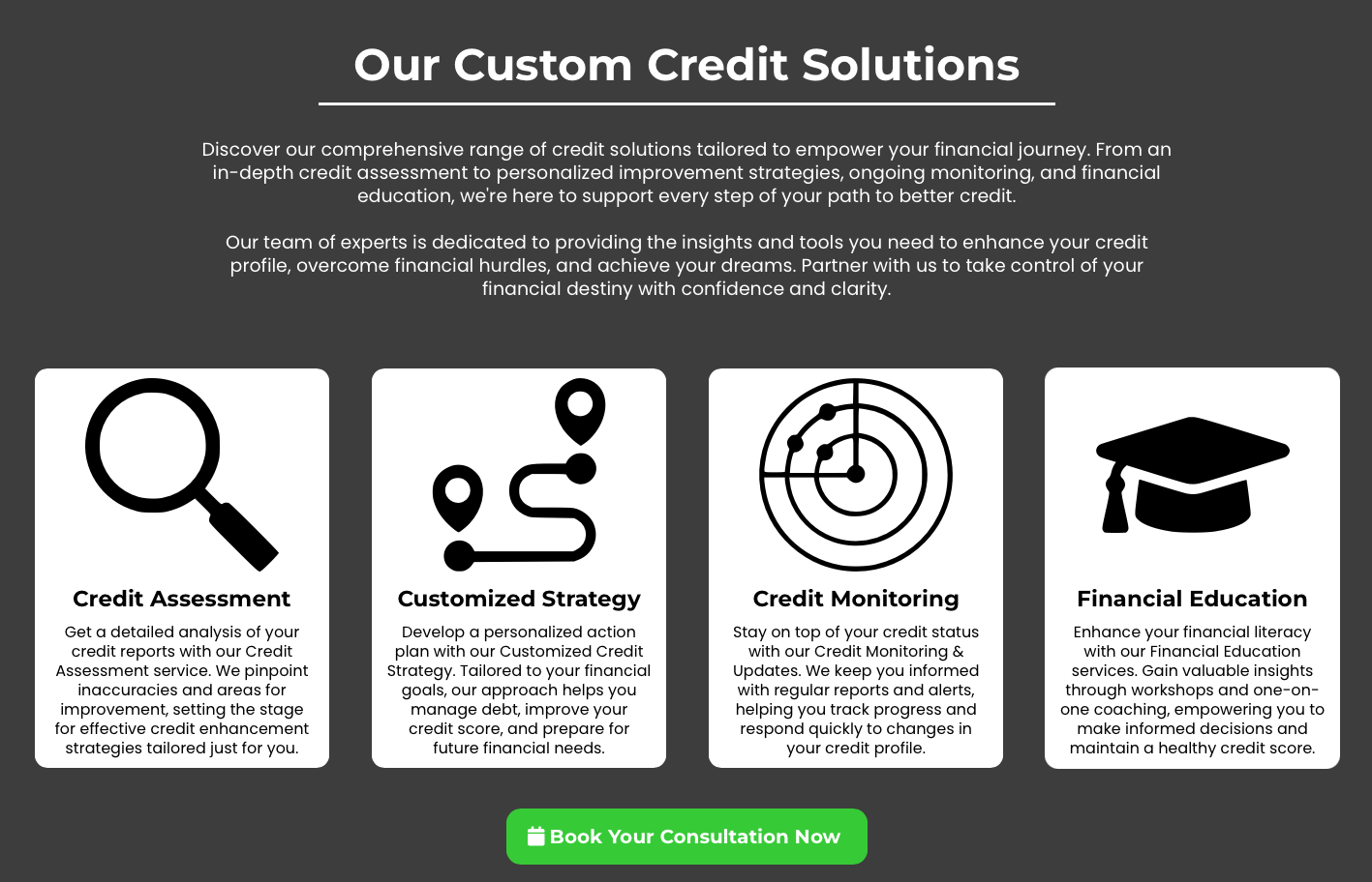 zavons custom credit solutions screenshot 