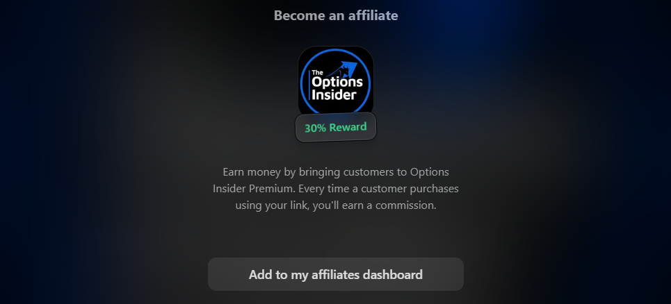 Affiliate program