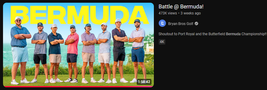 Bryan Bros x Bermuda