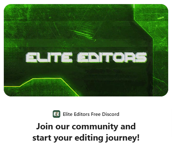 Elite Editors Free Discord