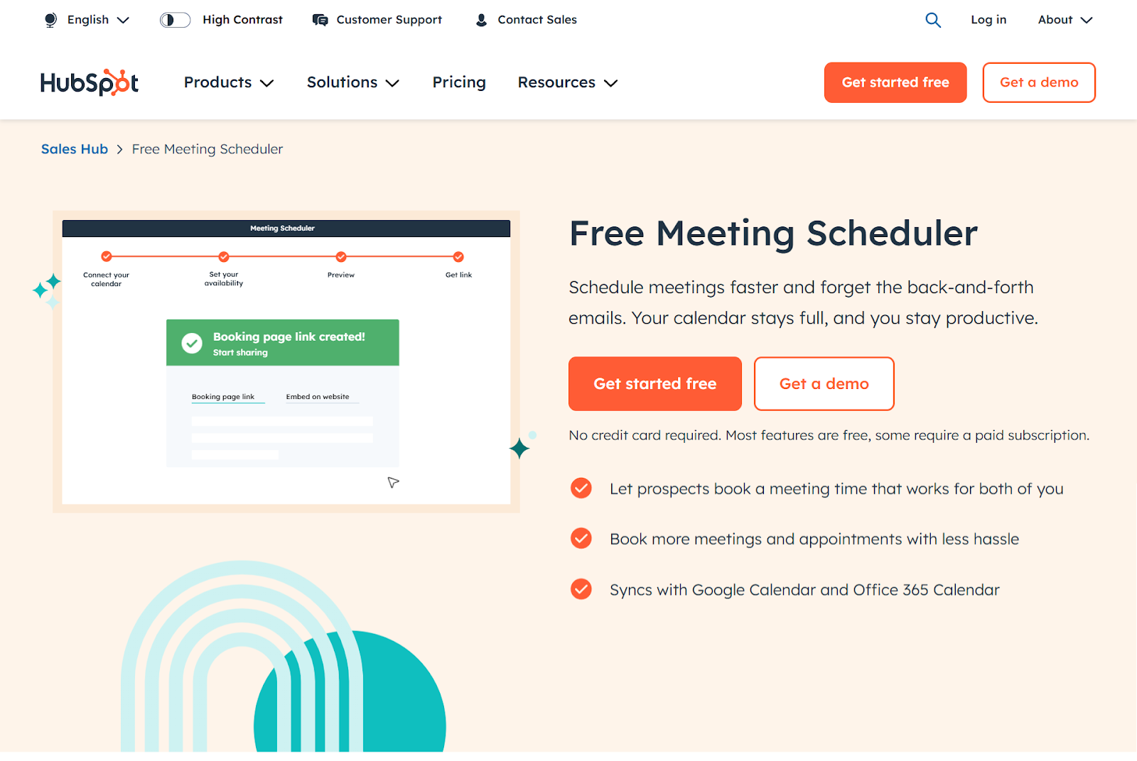 HubSpot Meeting Scheduler