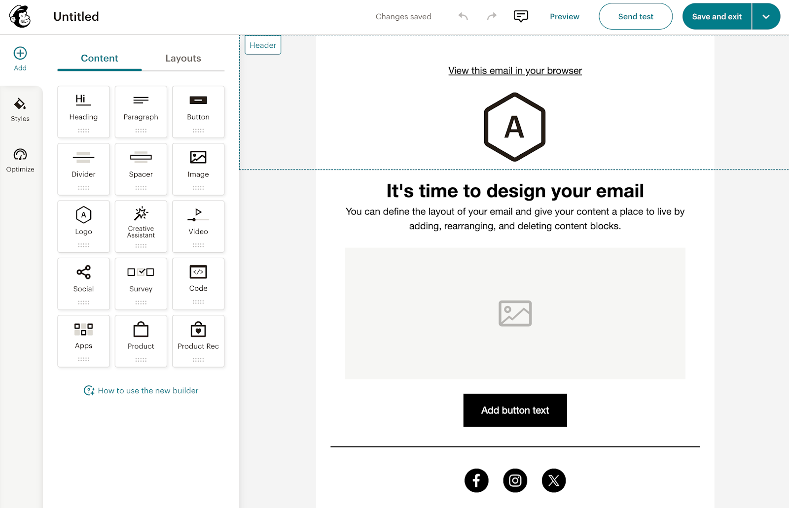 Mailchimp templates