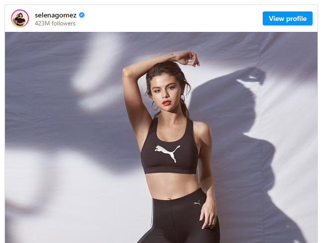 Selena Gomez x Puma