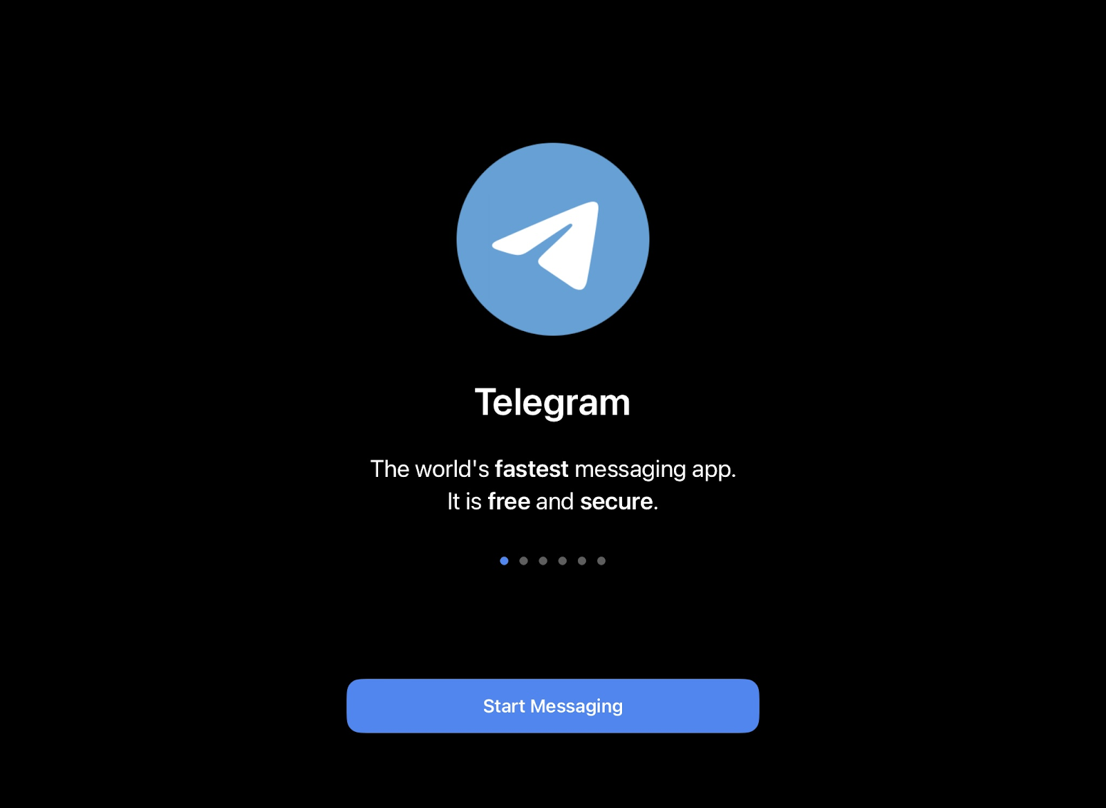 Telegram start