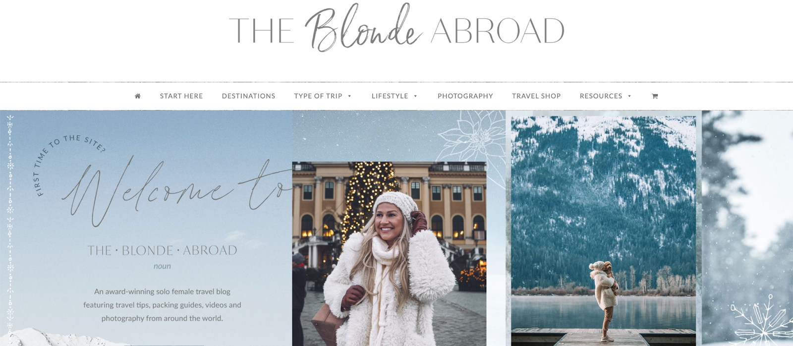 The Blonde Abroad