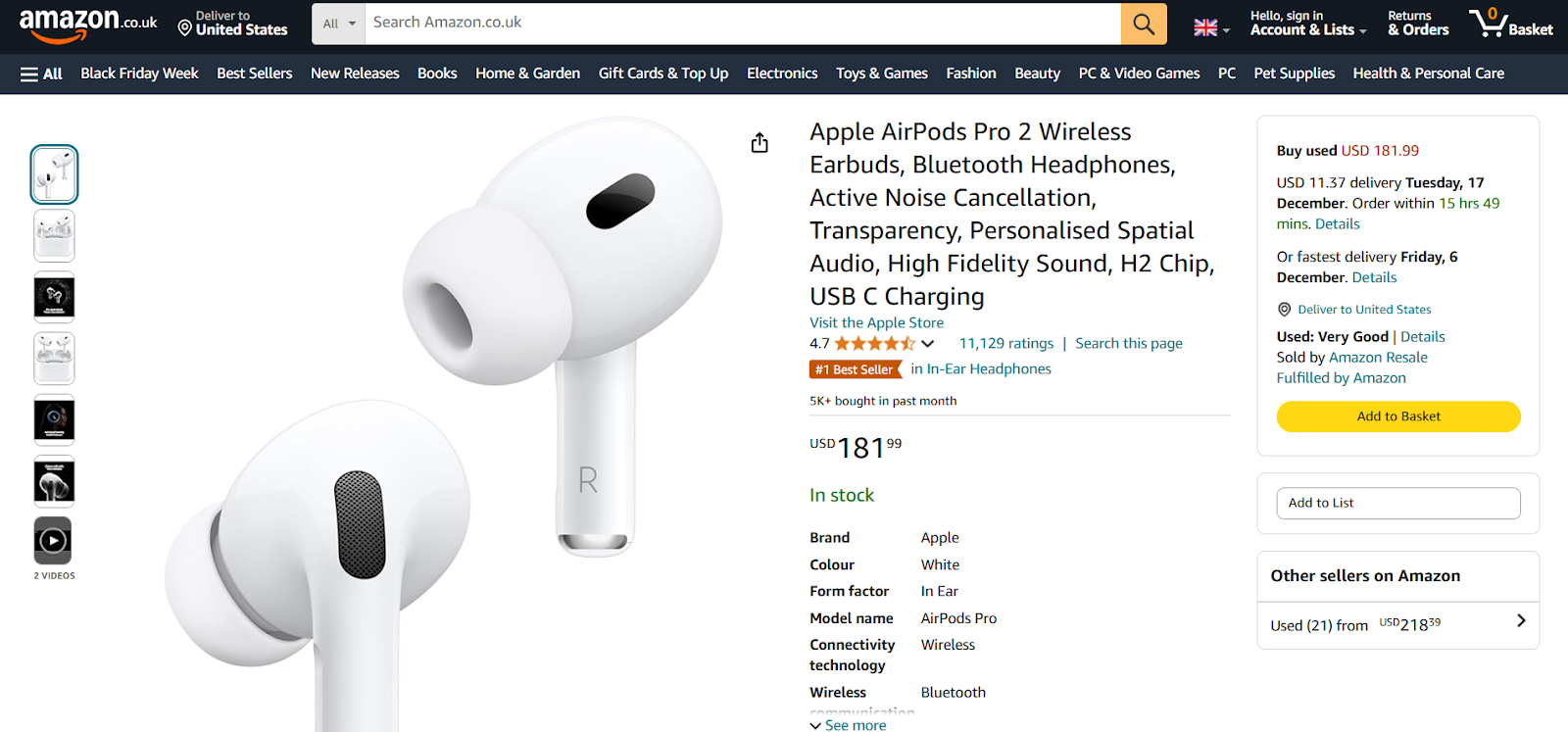 amazon earbud