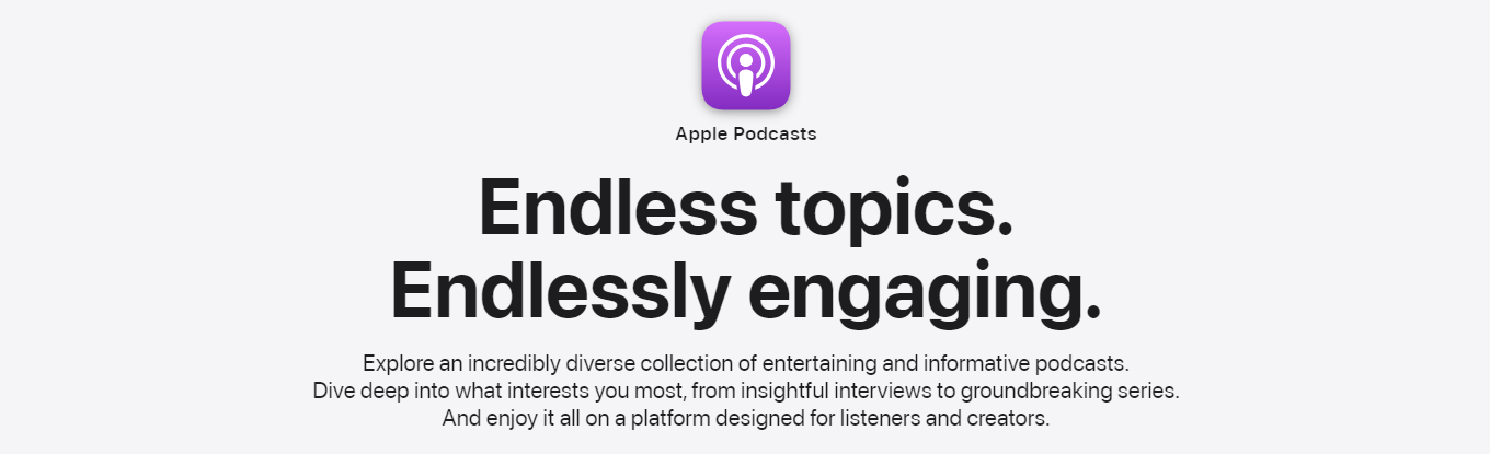 apple podcasts screenshot