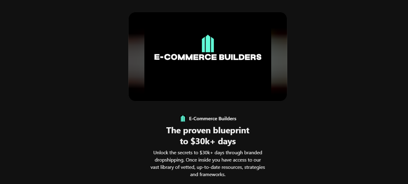 ecom builders