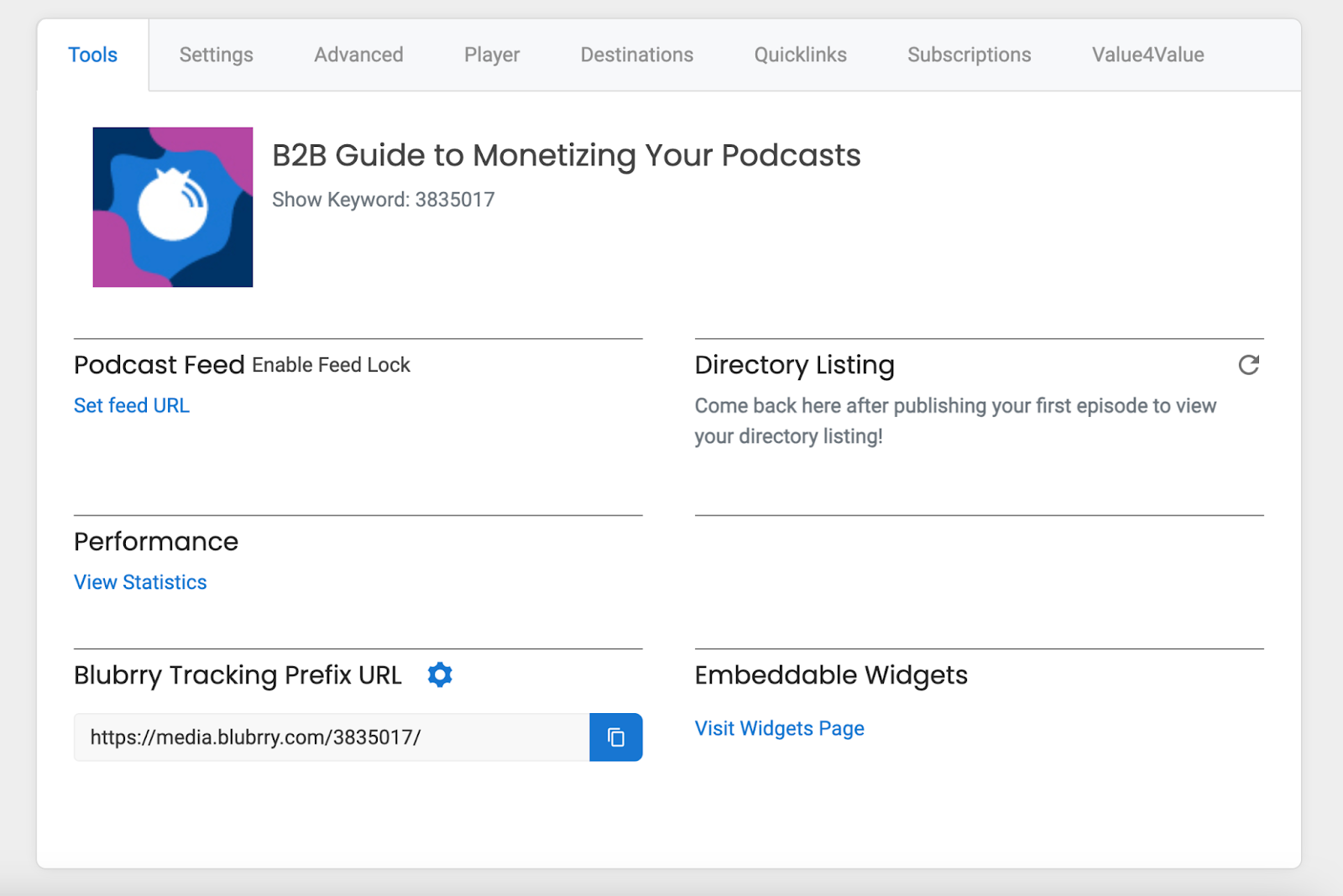 managing podcast