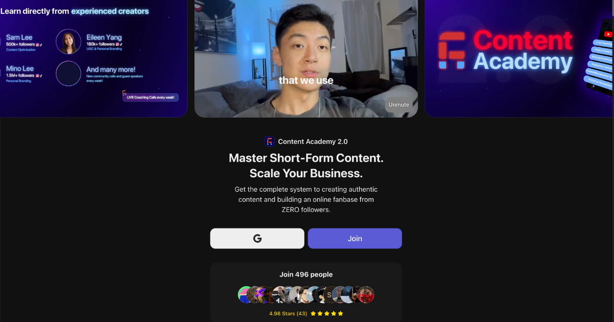 mino content academy