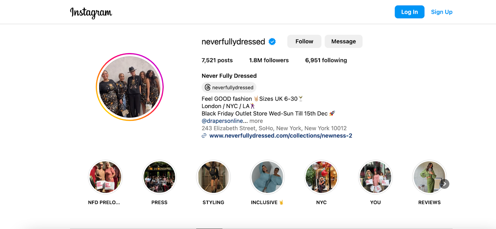 optimizing instagram details