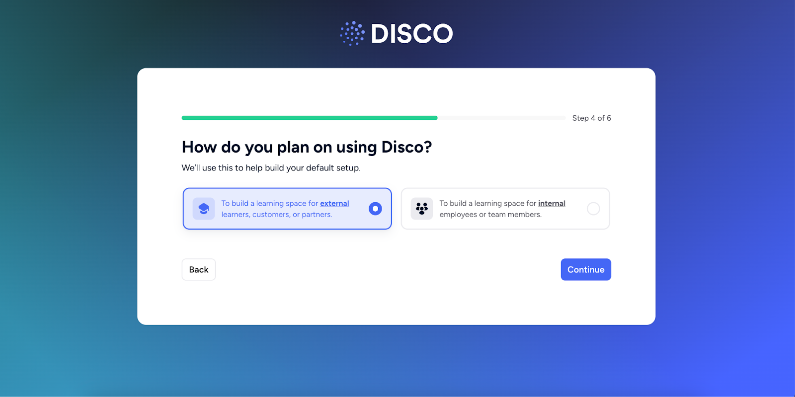 plan to use disco ai question 4