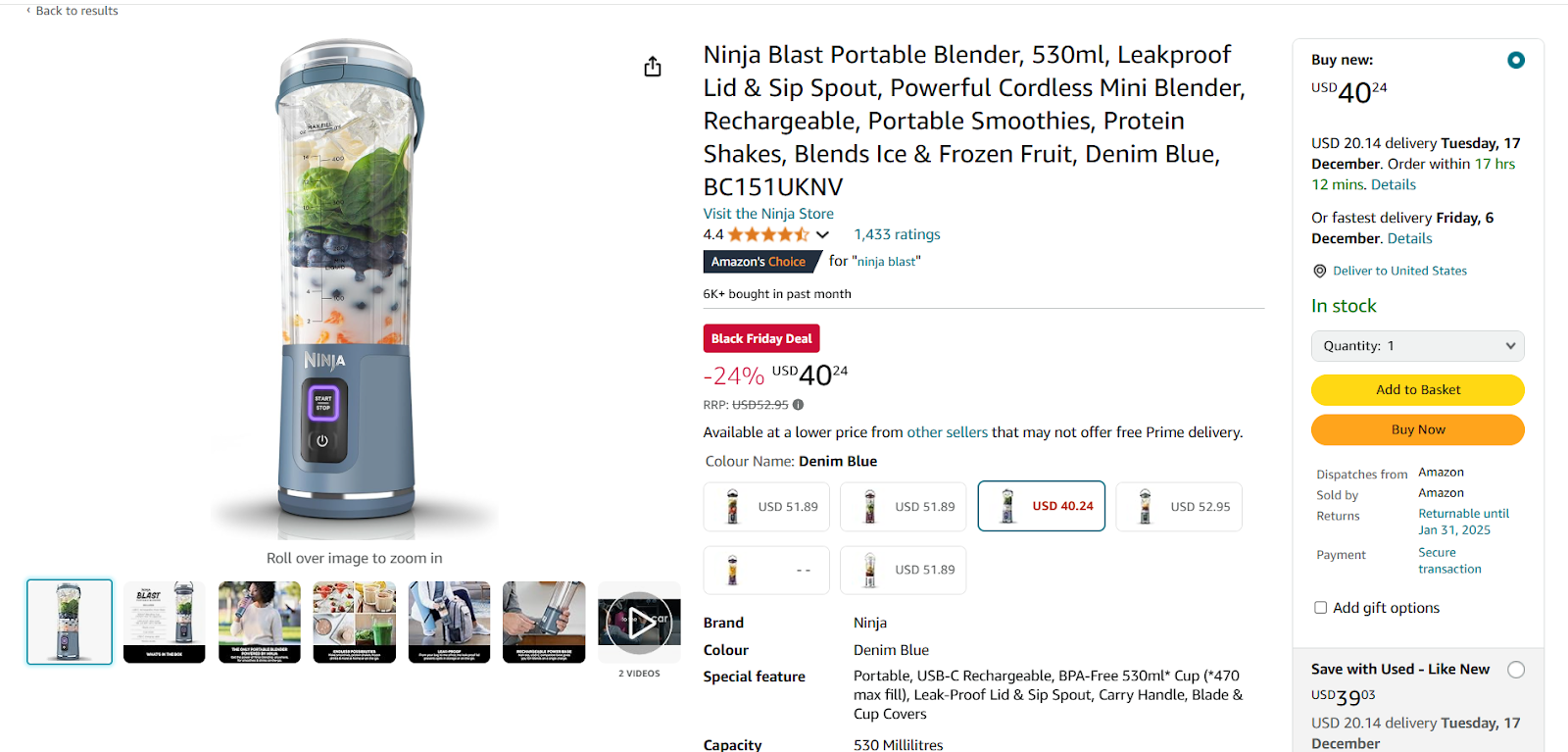 portable blender