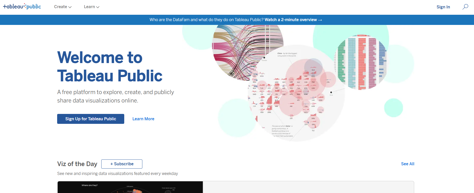 tableau public