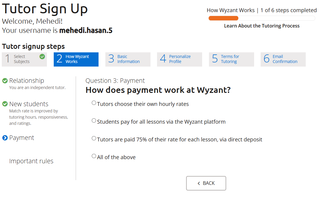 wyzant quiz question 1