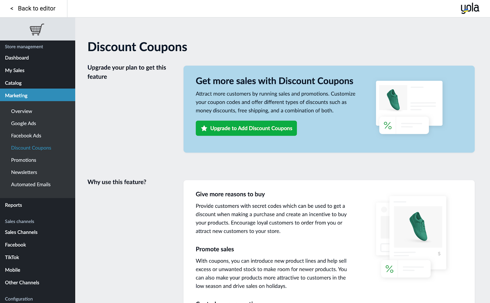 yola coupons