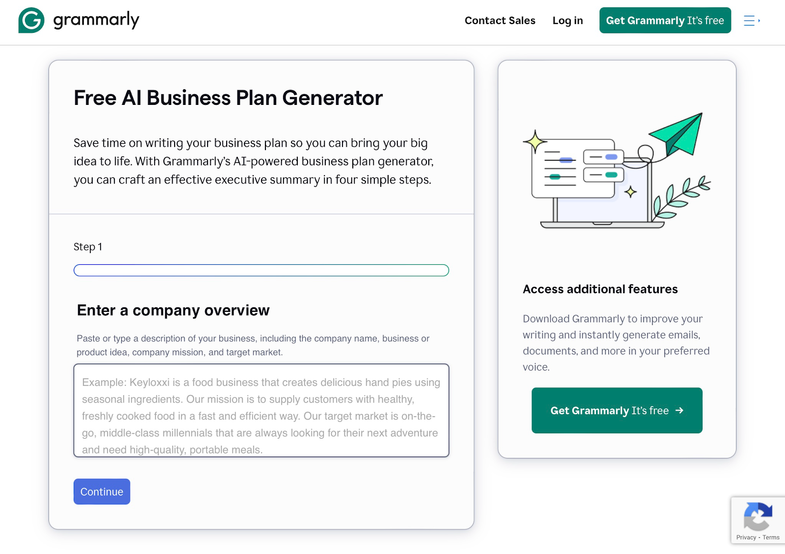 business plan generators