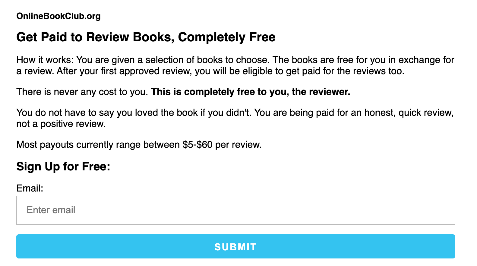 online book club