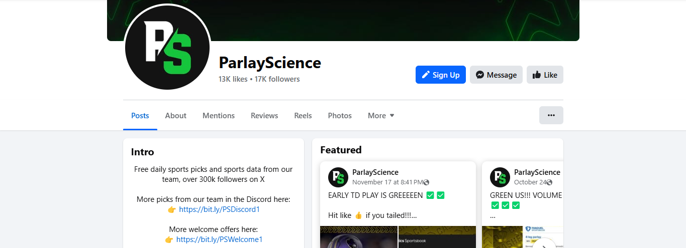 parlayscience fceboo