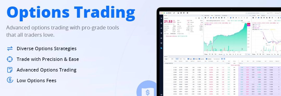 webull options