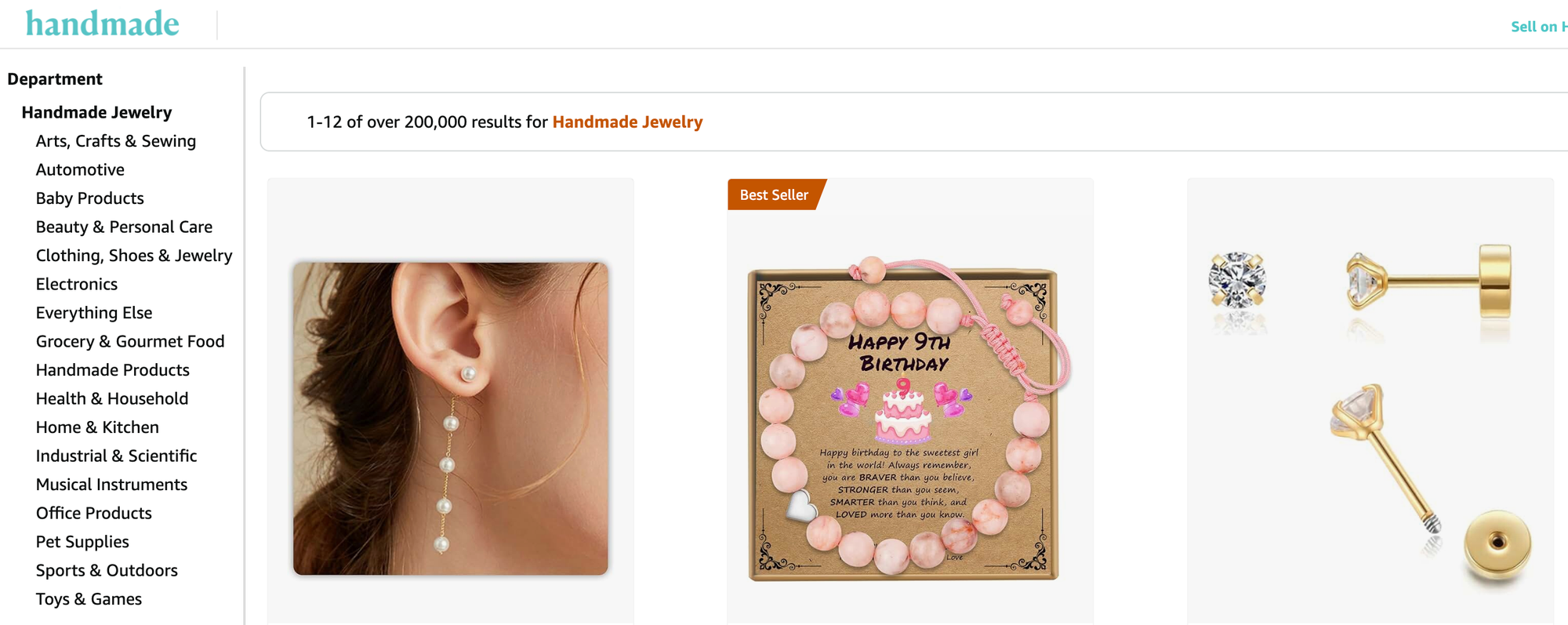 amazon handmade