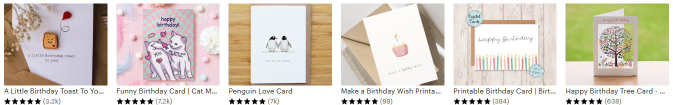 greeting cards