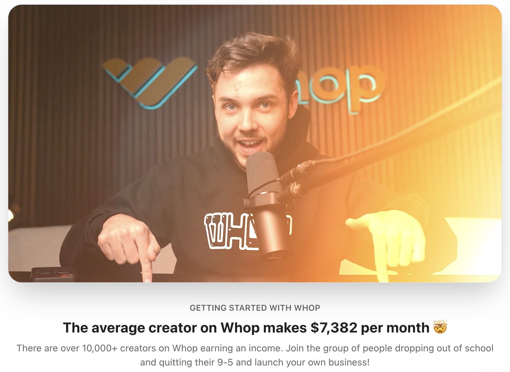 whop creator