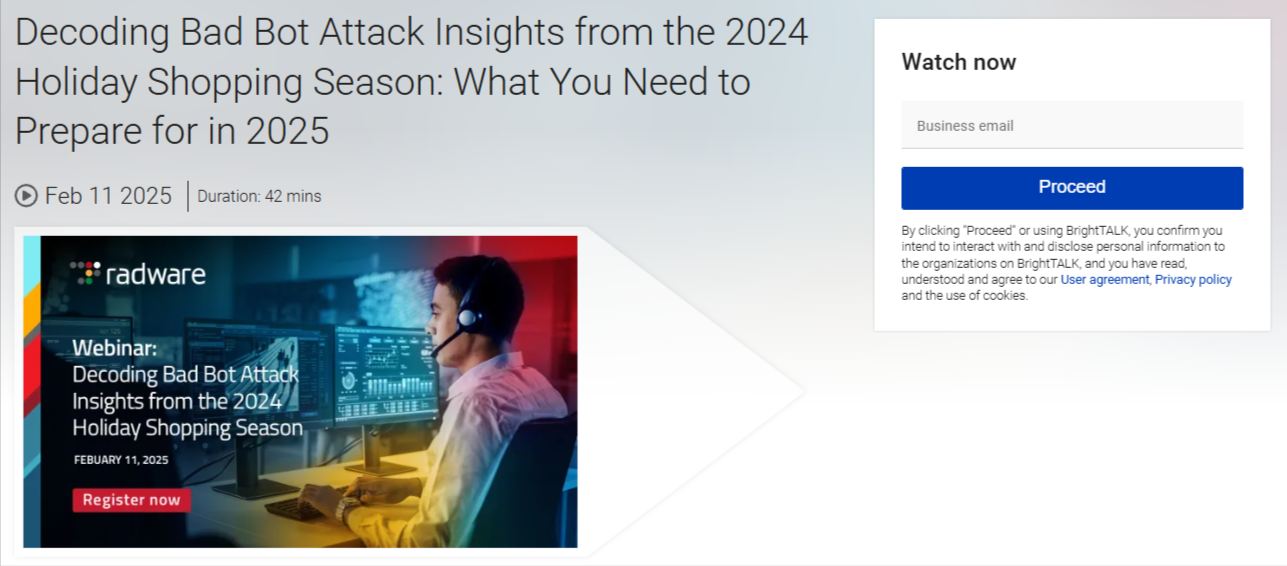 brighttalk webinar