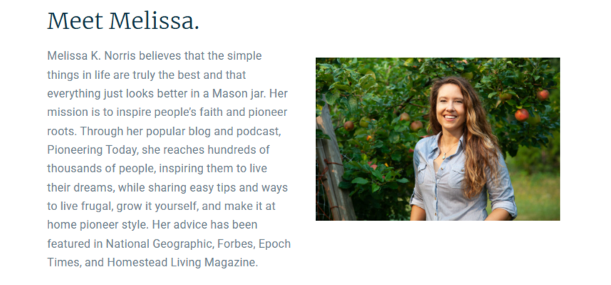 meet melissa