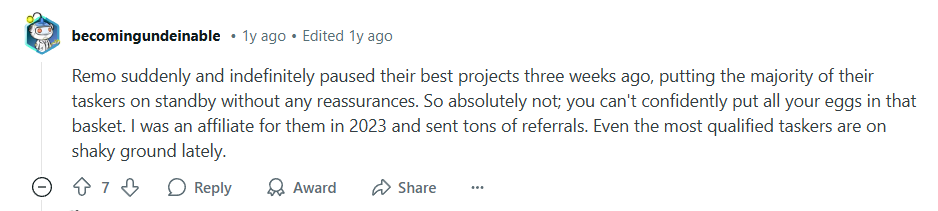 reddit review
