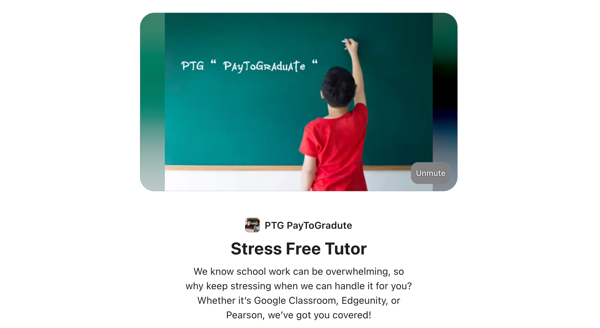 tutoring