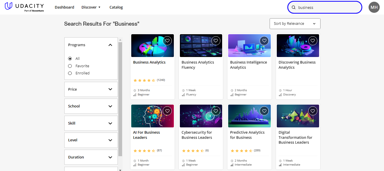 udacity business