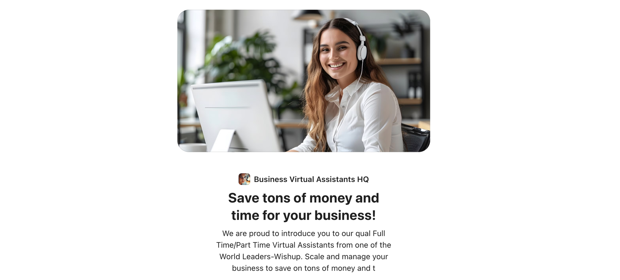 virtual assistant
