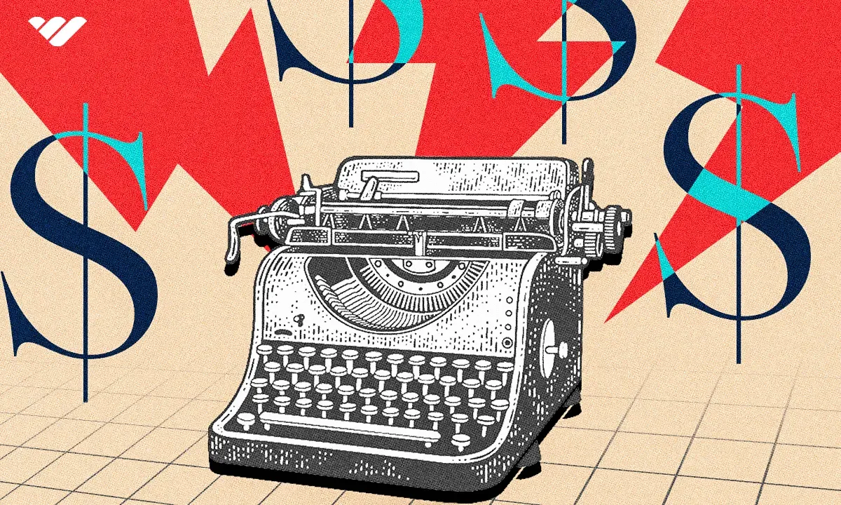 typewriter graphic