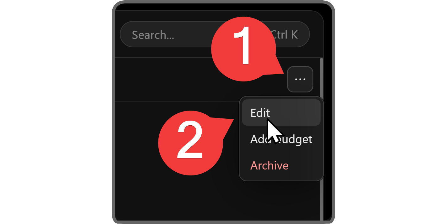 The Edit button of a Content Reward on Whop