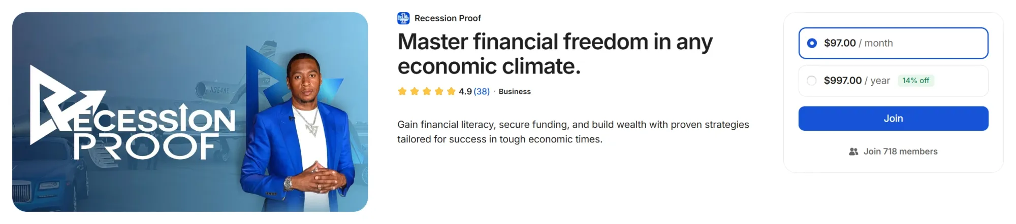 Recession Proof whop