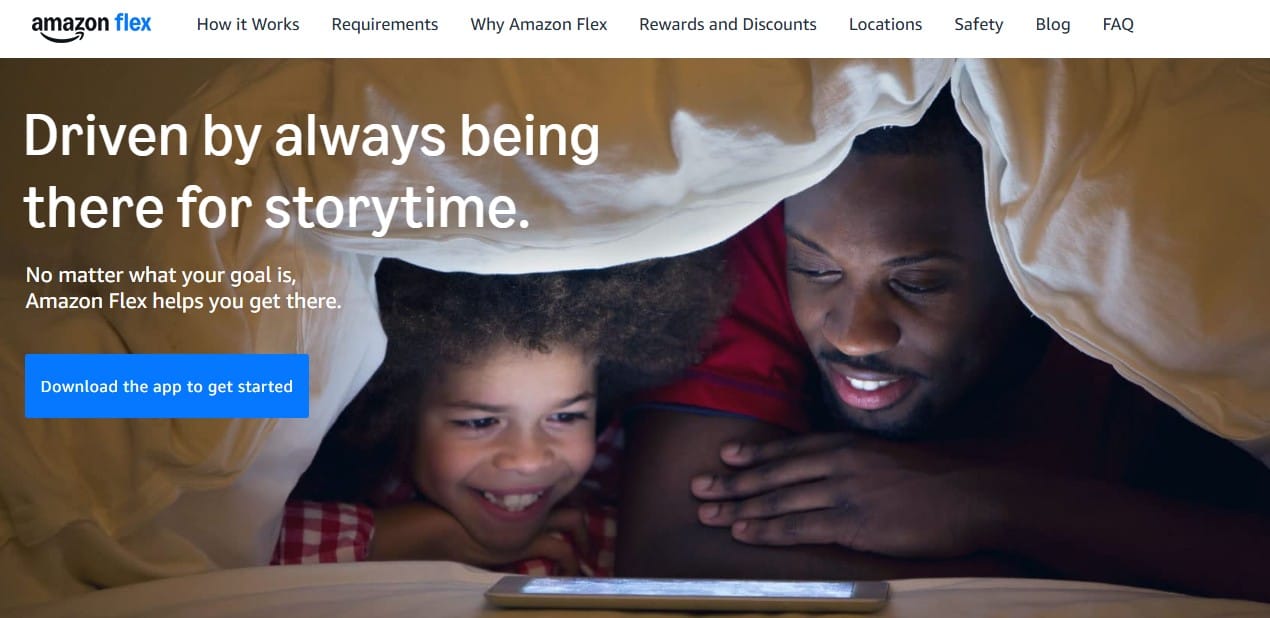 amazon flex website