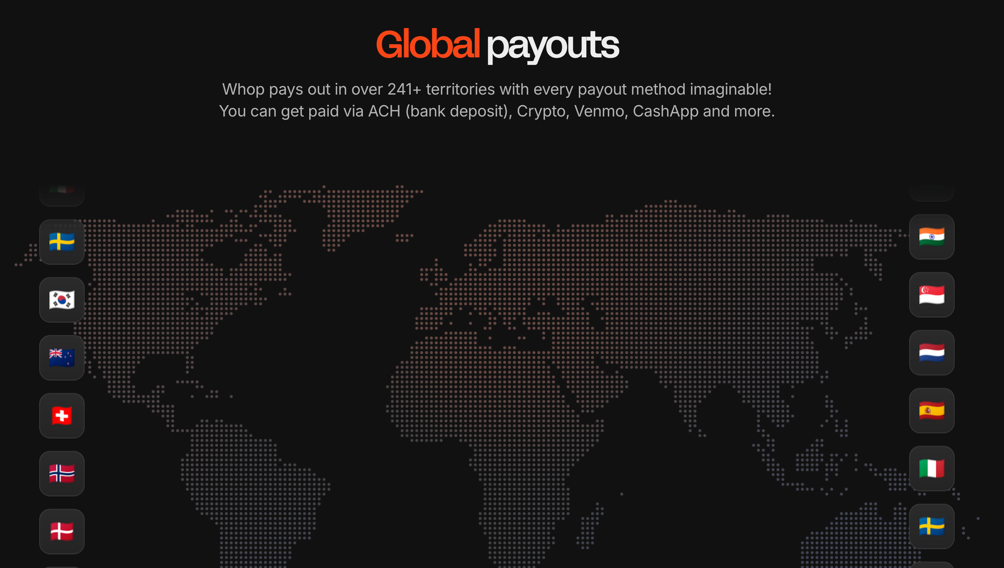 whop global payouts
