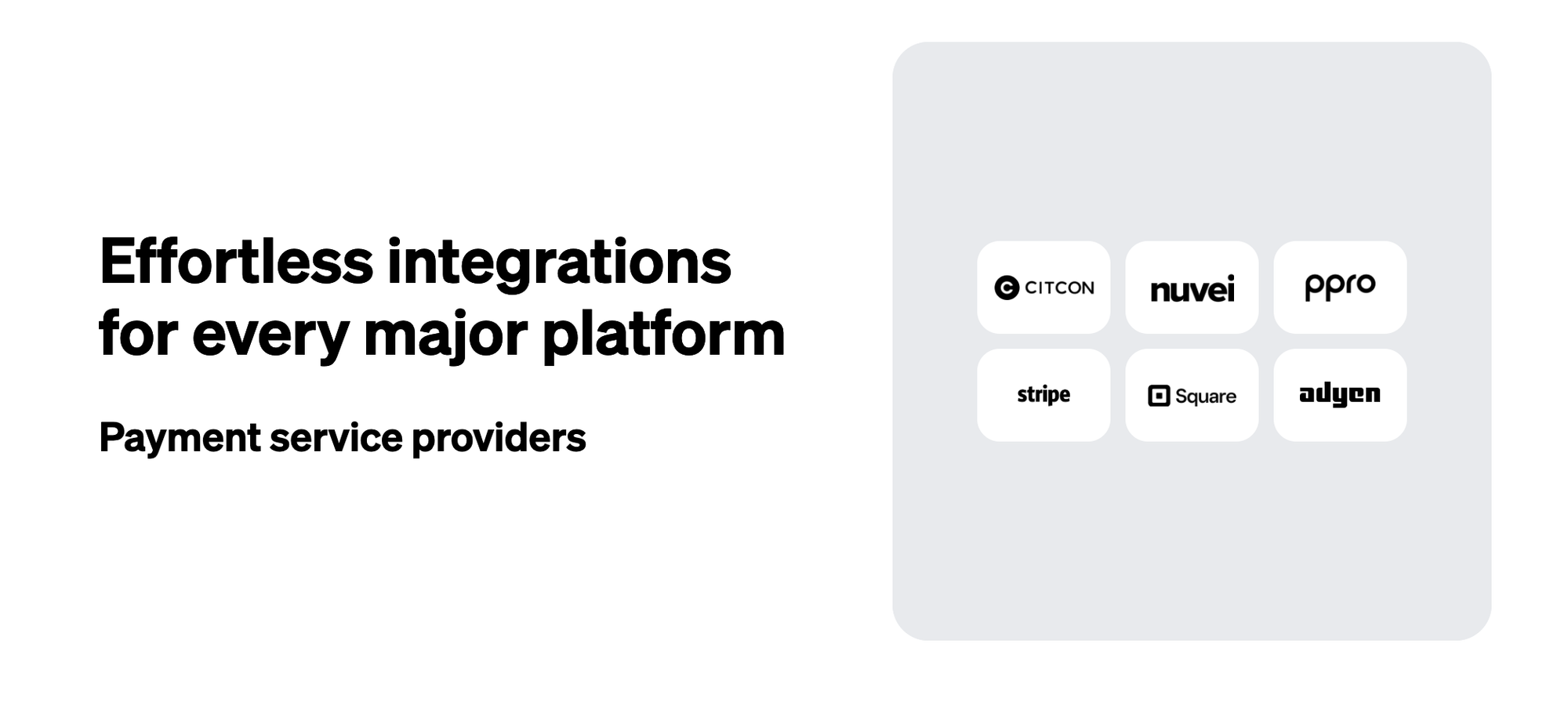 afterpay integrations