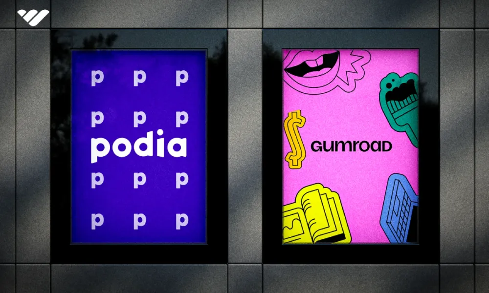 Podia vs Gumroad: Platforms for digital content